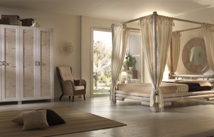 Letto Matrimoniale Tabanan Baldacchino