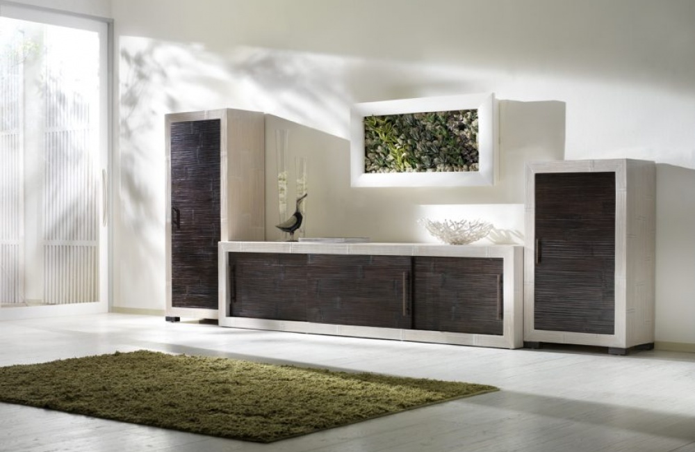 Composizione credenza Living - Mobili 1 anta Diamante 