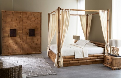 Letto Matrimoniale Monsoon Baldacchino