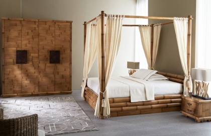 Letto Matrimoniale Monsoon Baldacchino
