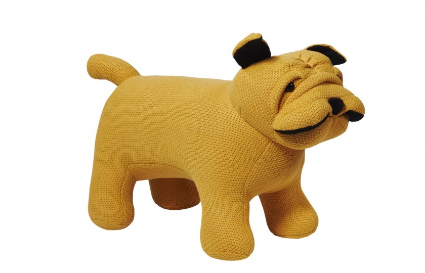 Pouf Bulldog Giallo