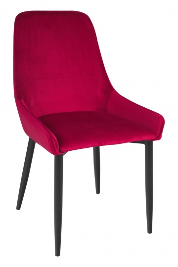 Sedia Imbottita Rosso Cardinale