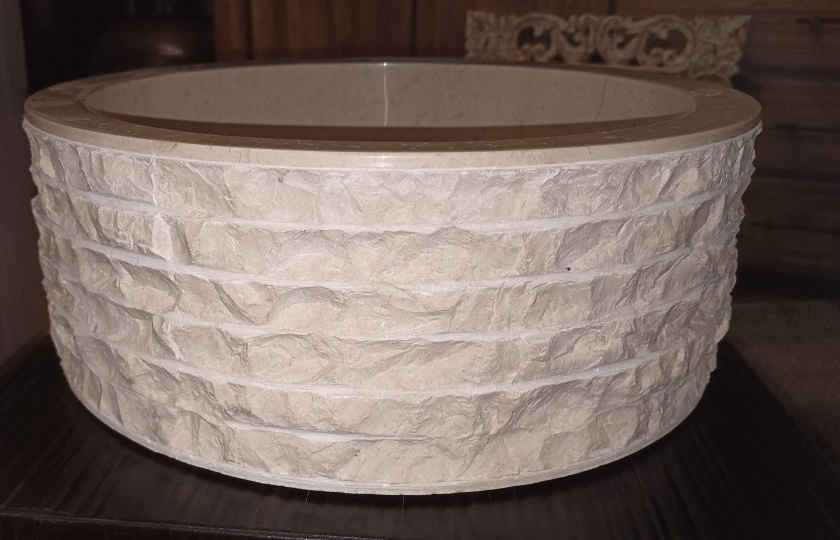Lavabo marmo tondo